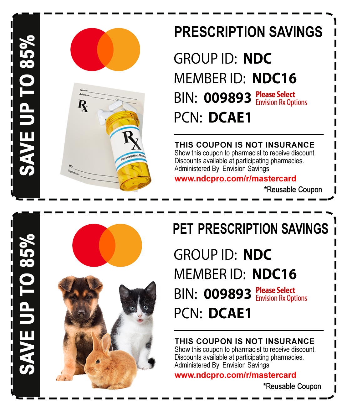 Save On Your Prescription Medications Mastercard National Drug Card